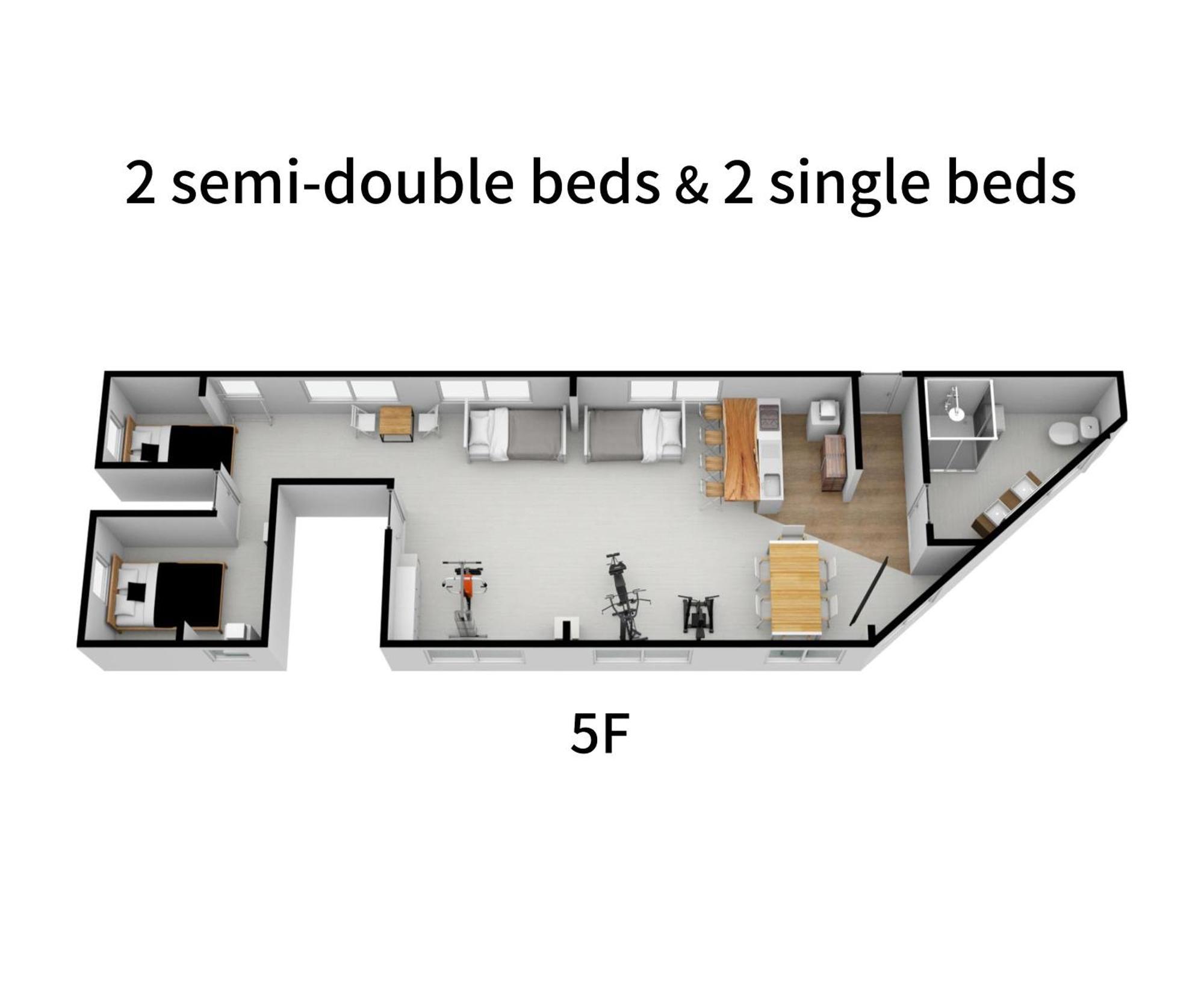 Aparthotel U.House Osaka Pokój zdjęcie